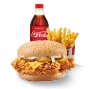Meniu Dublu Crispy Burger